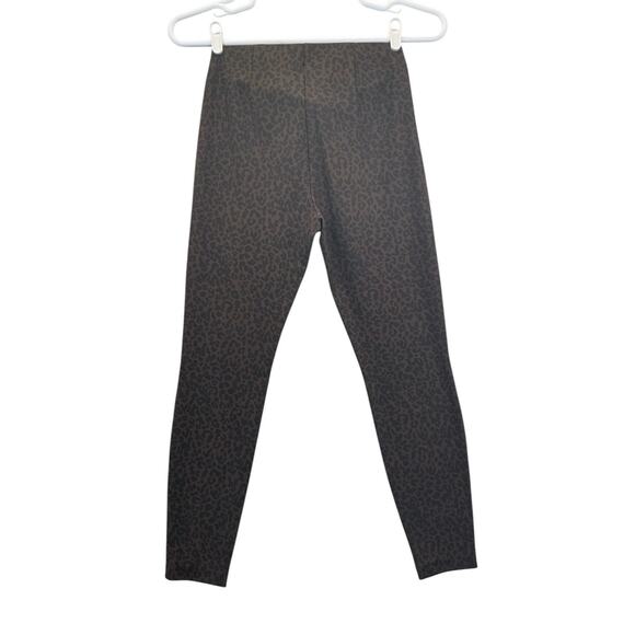 Boston Proper Brown Animal Print Pull On Legging Pants Womens Stretch Size S - Picture 3 of 9